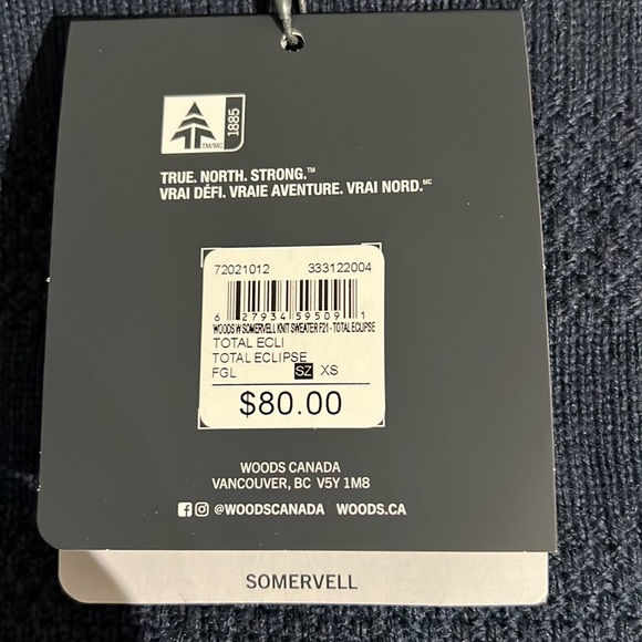 NWT Women’s Wood’s Somervell Knit Sweater - Picture 2 of 4